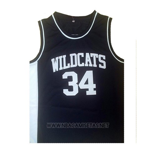 Camiseta Wildcats Len Bias NO 34 Negro